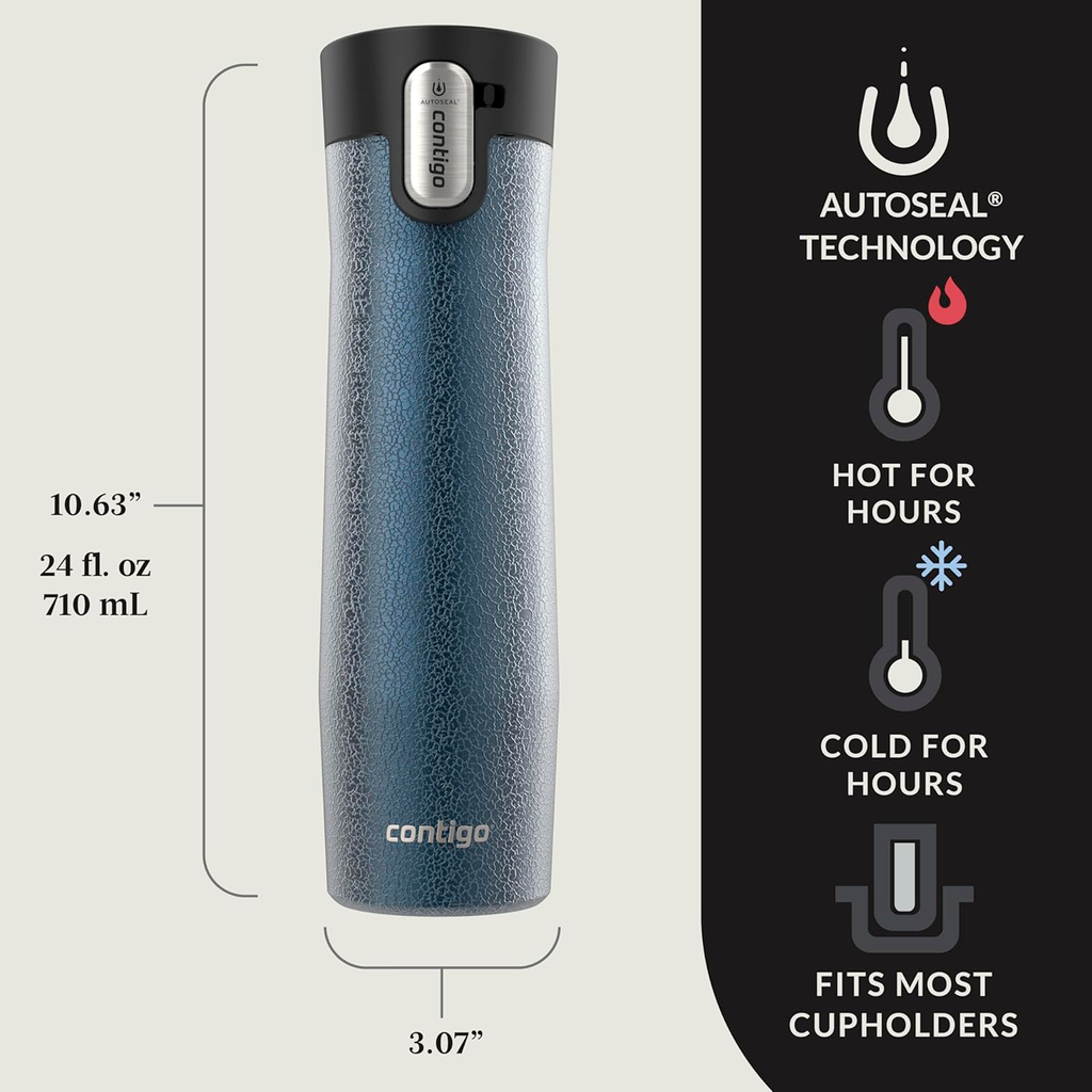 Botella Térmica Contigo West Loop 3.0 AutoSeal 24oz/710ml 
