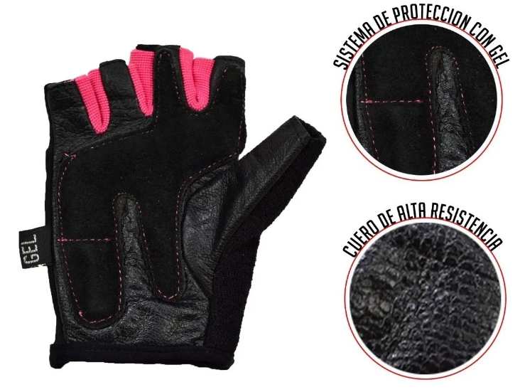 Guantes para Pesas K6 sin muñequera Energetic