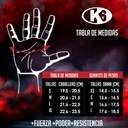 Guantes para Pesas K6 Energetic sin Muñequera Fucsia