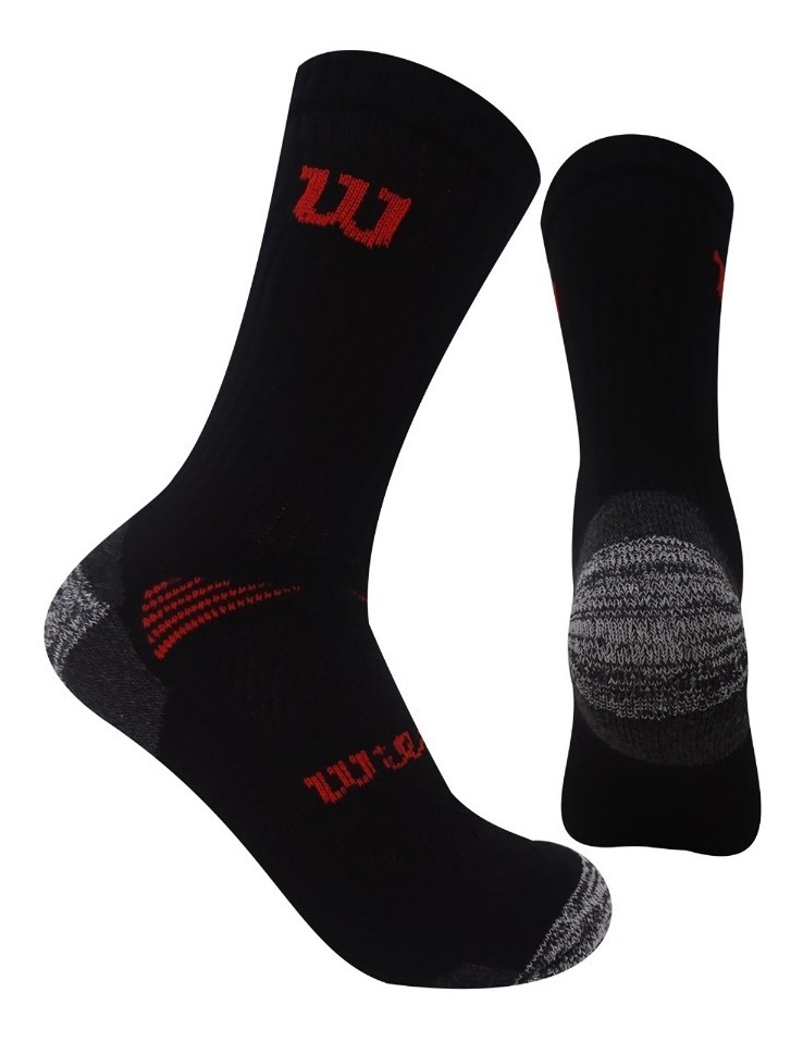 Calcetin/Media larga deportiva de fibra sintetica Wilson Unisex X3 Surtido Unitalla