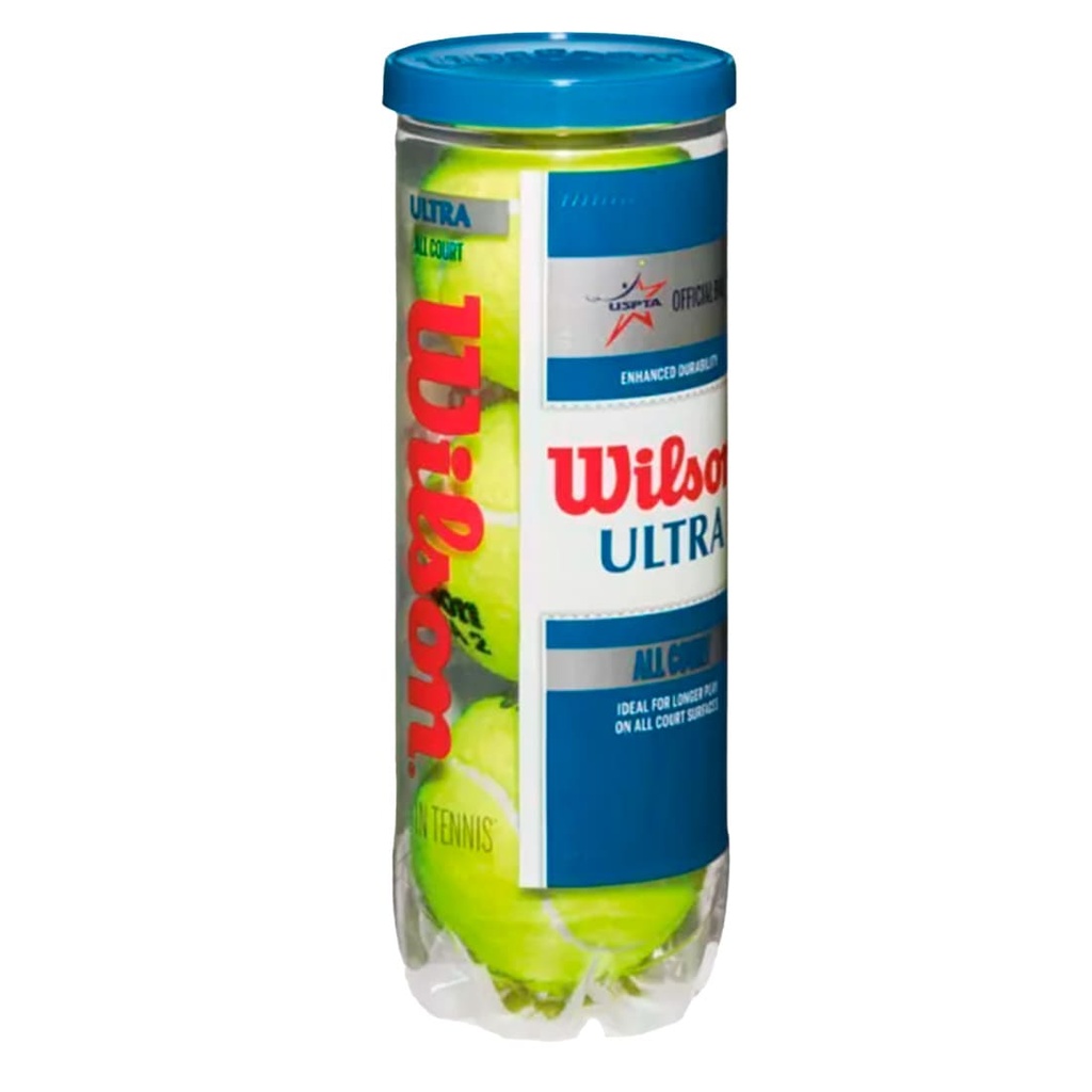 Combo Pelotas de Tenis Wilson Ultra All Court 3P X 12T 