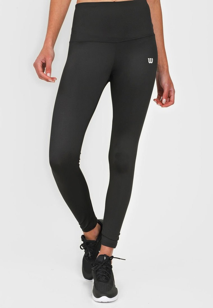 [WT79249] Malla Licra Cintura Alta Wilson Dama 79246 Negro (L)