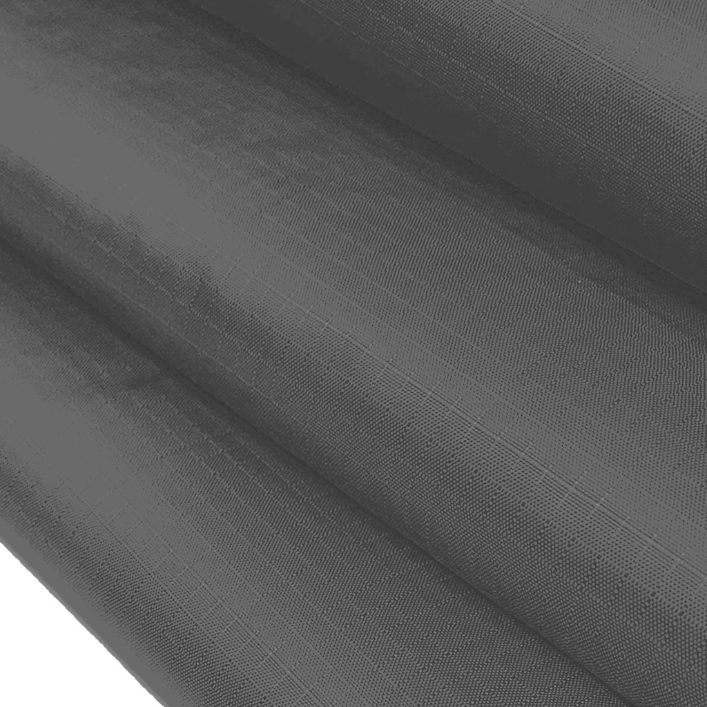 Tela Ripstop Gris Oscuro Poliester Laminado 410D - 345g/m Rollo 50mt