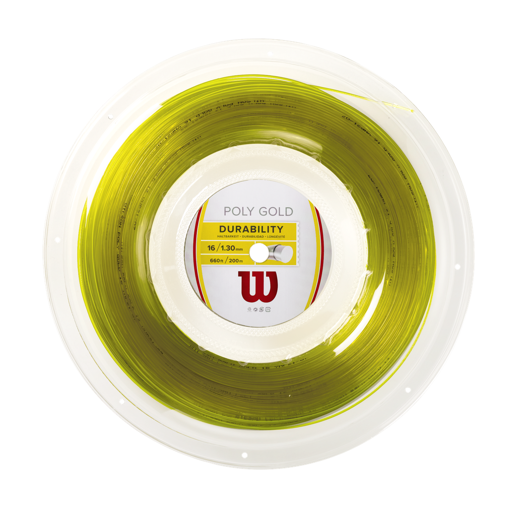 Rollo Cuerda Wilson Poly Gold 200 m