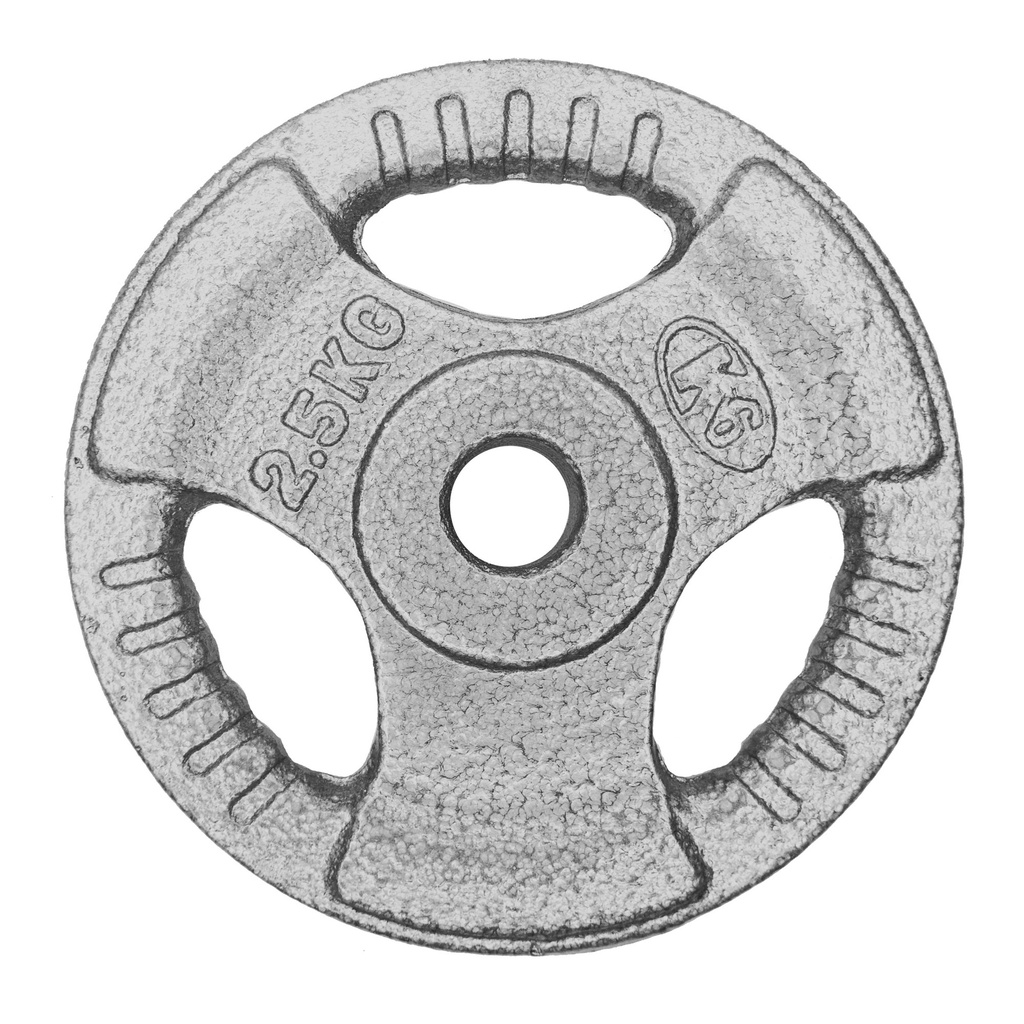 Disco de pesas estandar hierro K6 2.5 kg