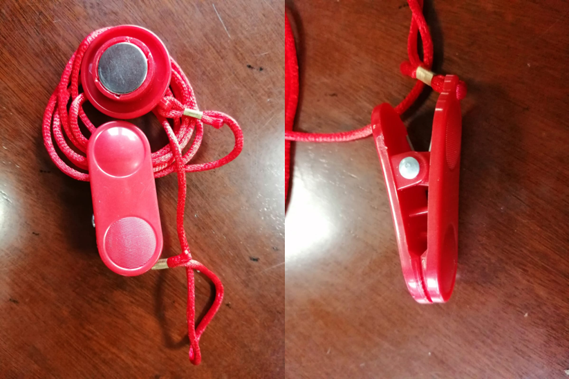 Llave de seguridad de repuesto K6 caminadora electrica Aeos