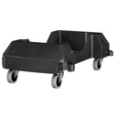 Plataforma Rodante para Contenedor Slim Jim Rubbermaid