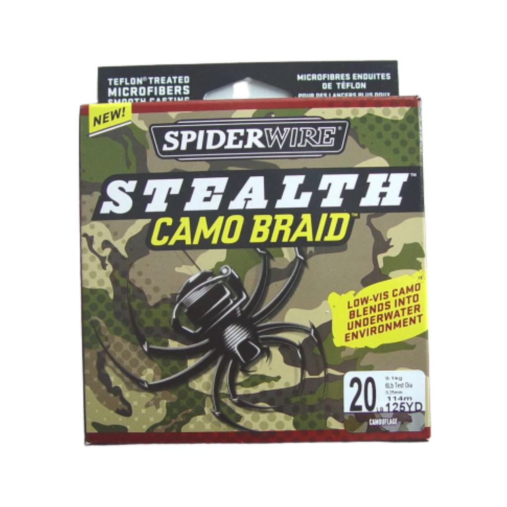 Spiderwire Nylon Braid Stealth 65Lb 300Yd Camo