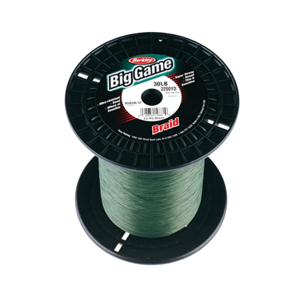 Berkley Big Game Braid 1500 Yd Lo-Vis Green 50/12 Lb Test/Line Diam 