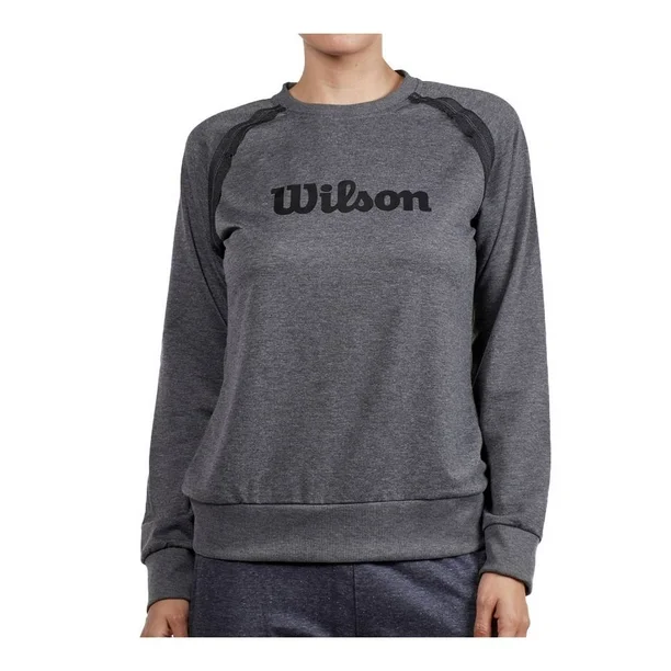 Sudadera de Mujer Wilson Cuello Redondo French Terry 98518 Oxford