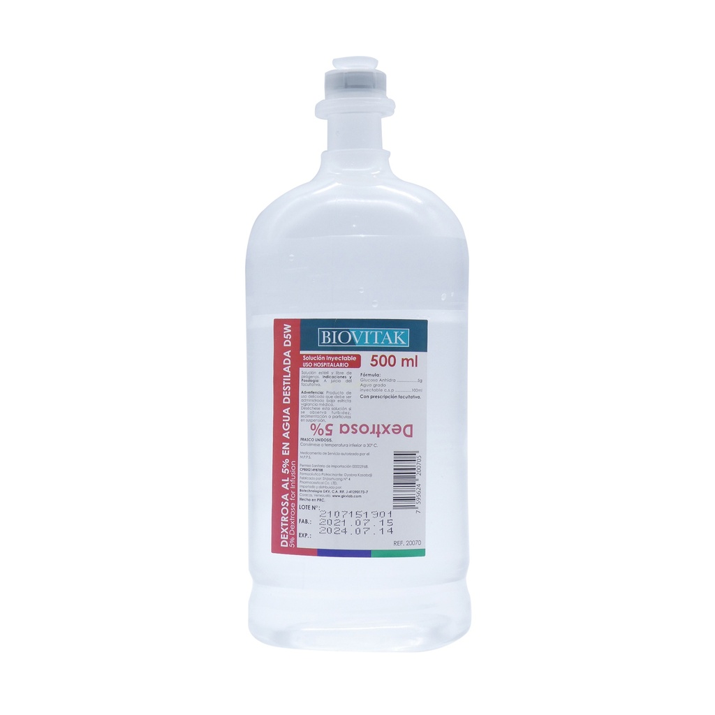 Dextrosa 5% - 500ML