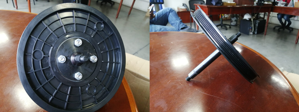 Sistema de trasmisión mecánica para repuesto bicicleta de spinning Icaro (ref.:66139)