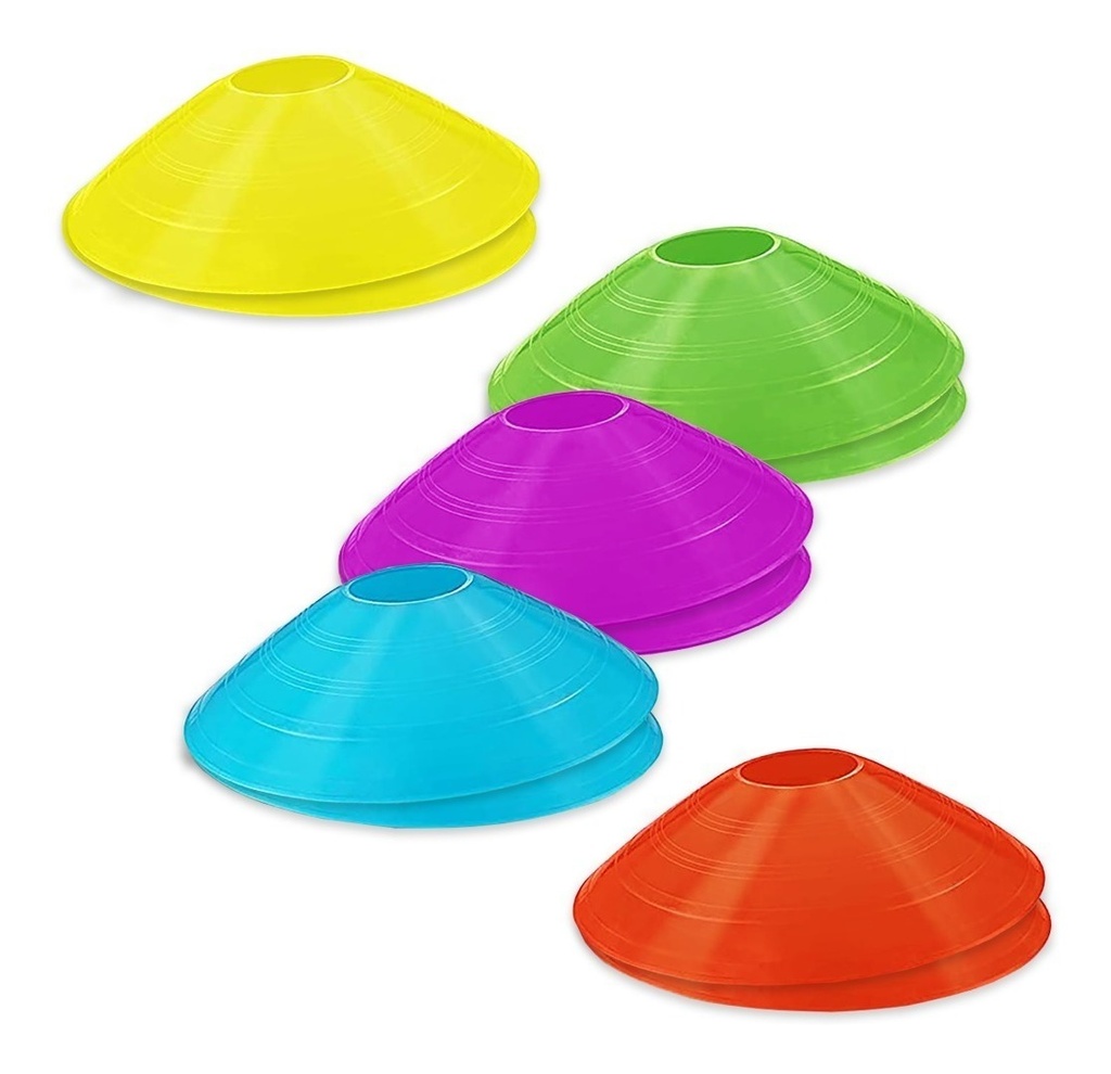 Set de conos platillos de entrenamiento flexibles K6