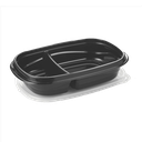 Set de Envases 20 Piezas Takealongs Rubbermaid Negro (875 ml)