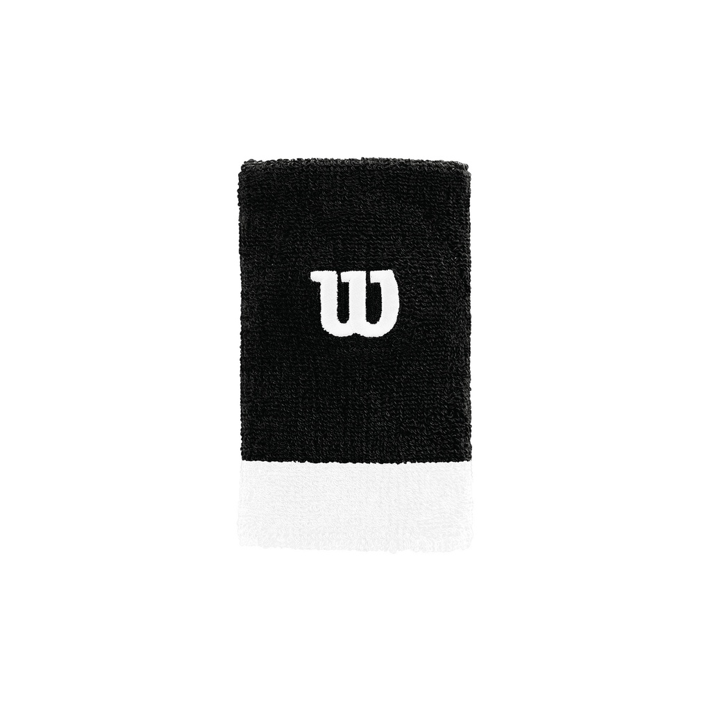 Muñequeras Wilson Unisex Adulto Extra Ancha (1 par)