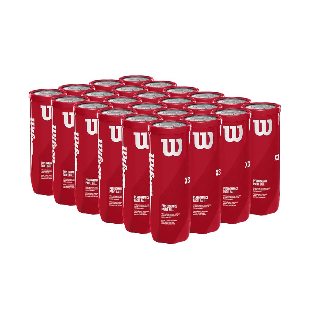 Caja X24 Pelotas de Padel Wilson Tarro 3P