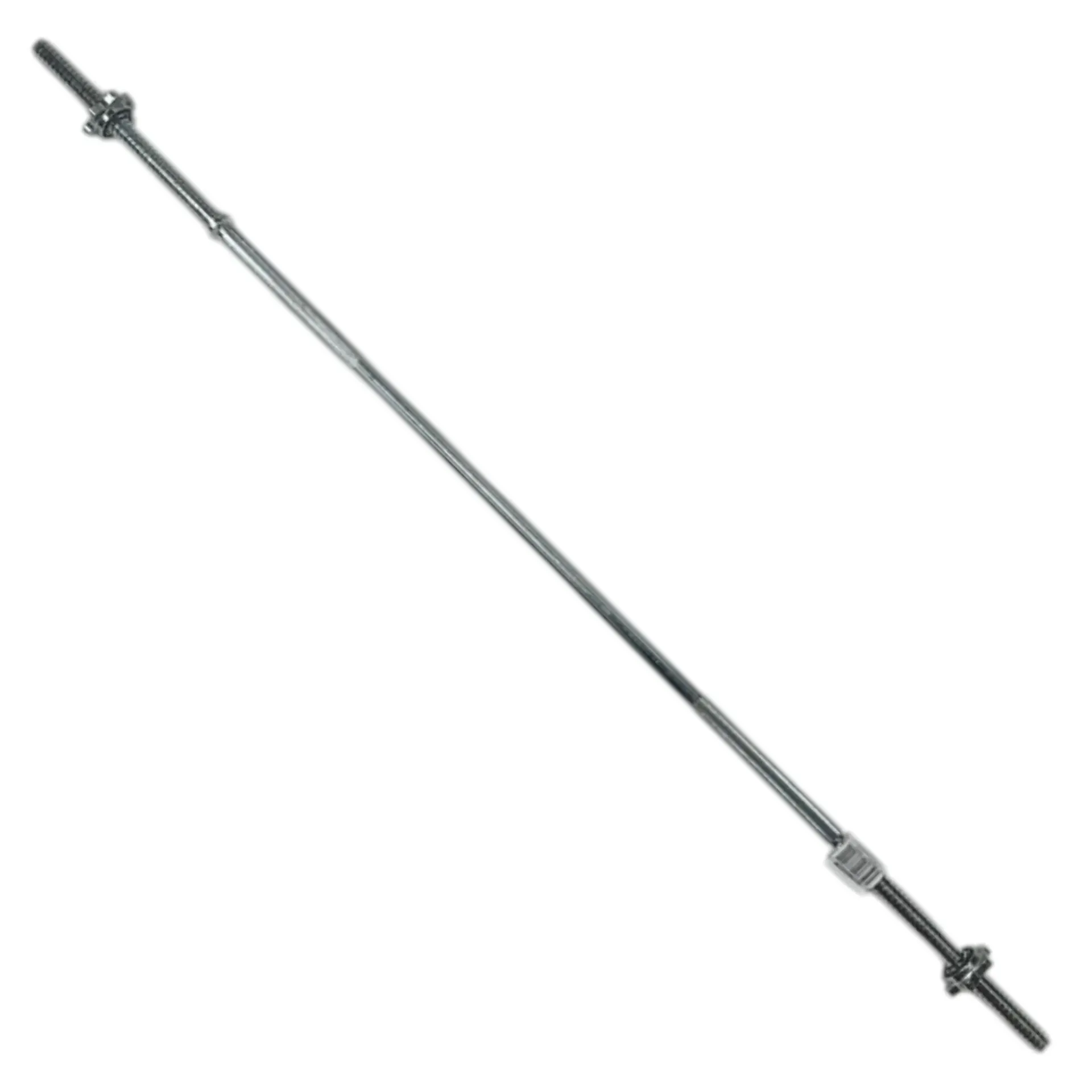 [66621] Barra cromada estandar para pesas K6 recta con rosca de 150 cm