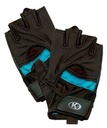 Guantes para pesas K6 Athenas para damas turquesa