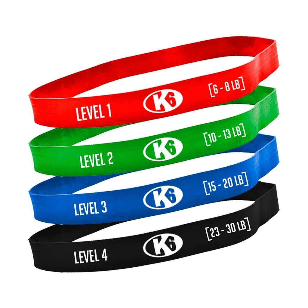 Set de bandas de resistencia K6