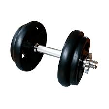 Set de mancuerna multiagarre K6 goma 10 kg