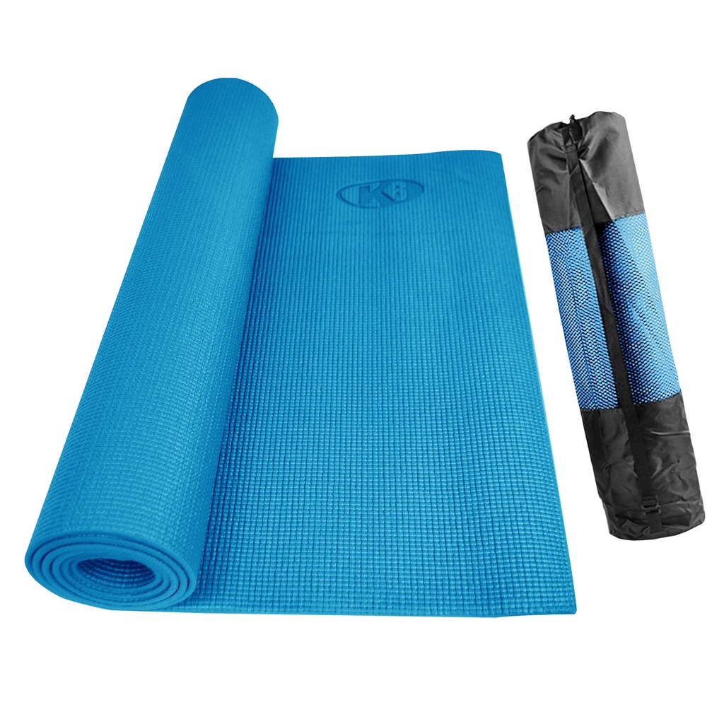 Mat de yoga K6 con bolso 5 mm