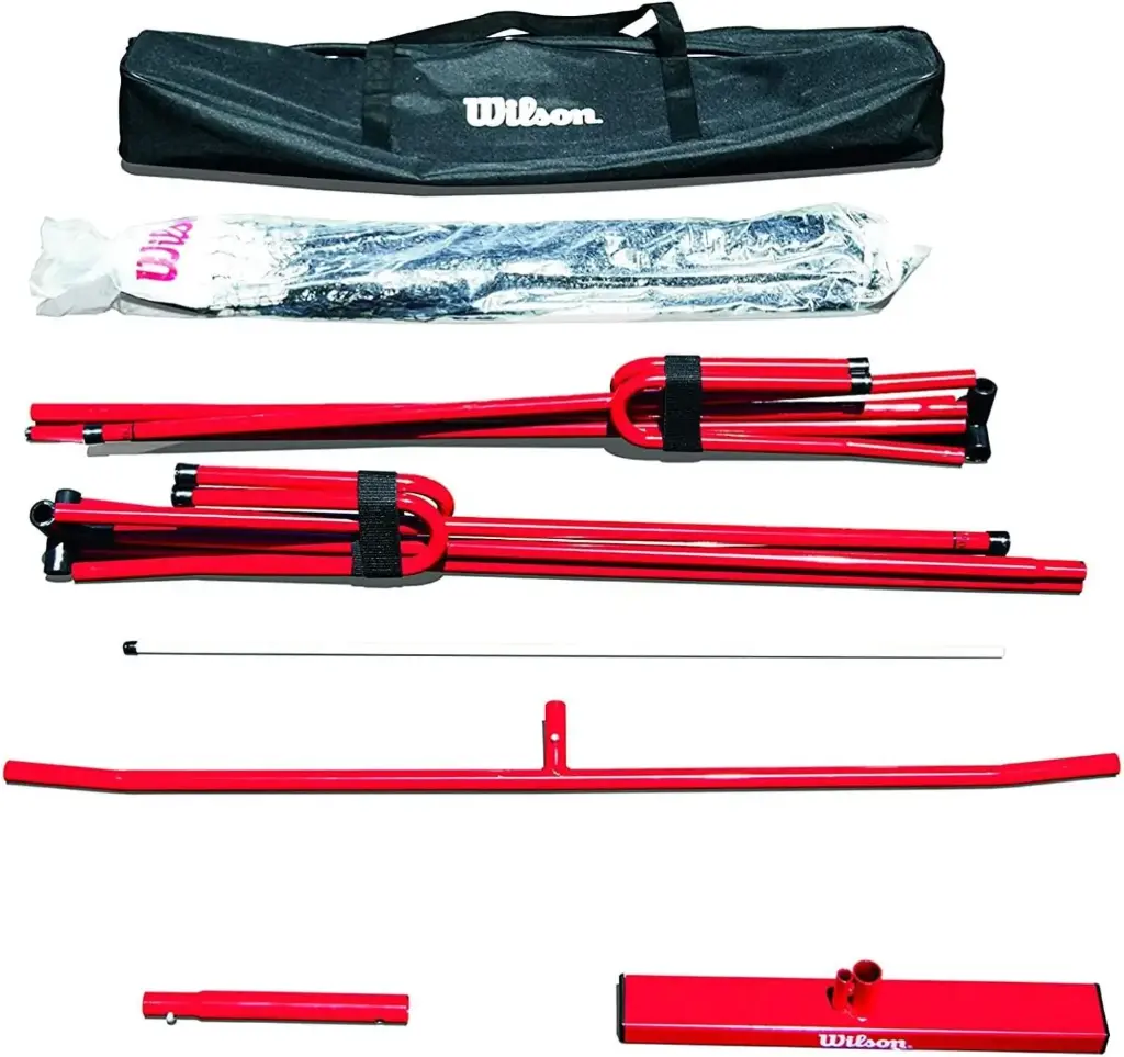  Sistema portátil de red de Pickleball Wilson  