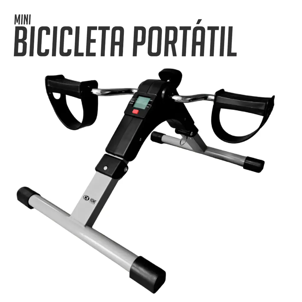 Mini Bicicleta Estática Ejercitador Pedal Portátil K6