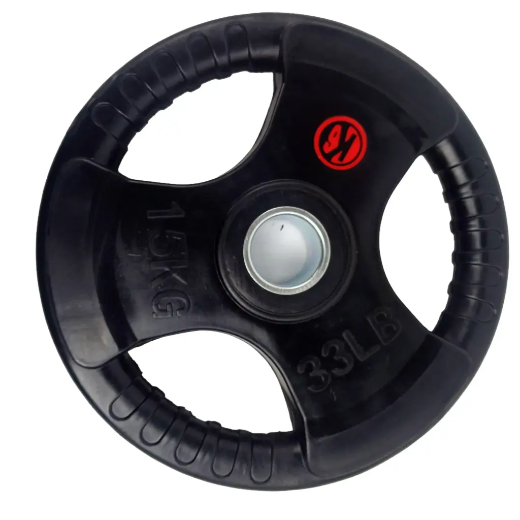Disco 2" K6 multiagarre encauchetada 15 kg