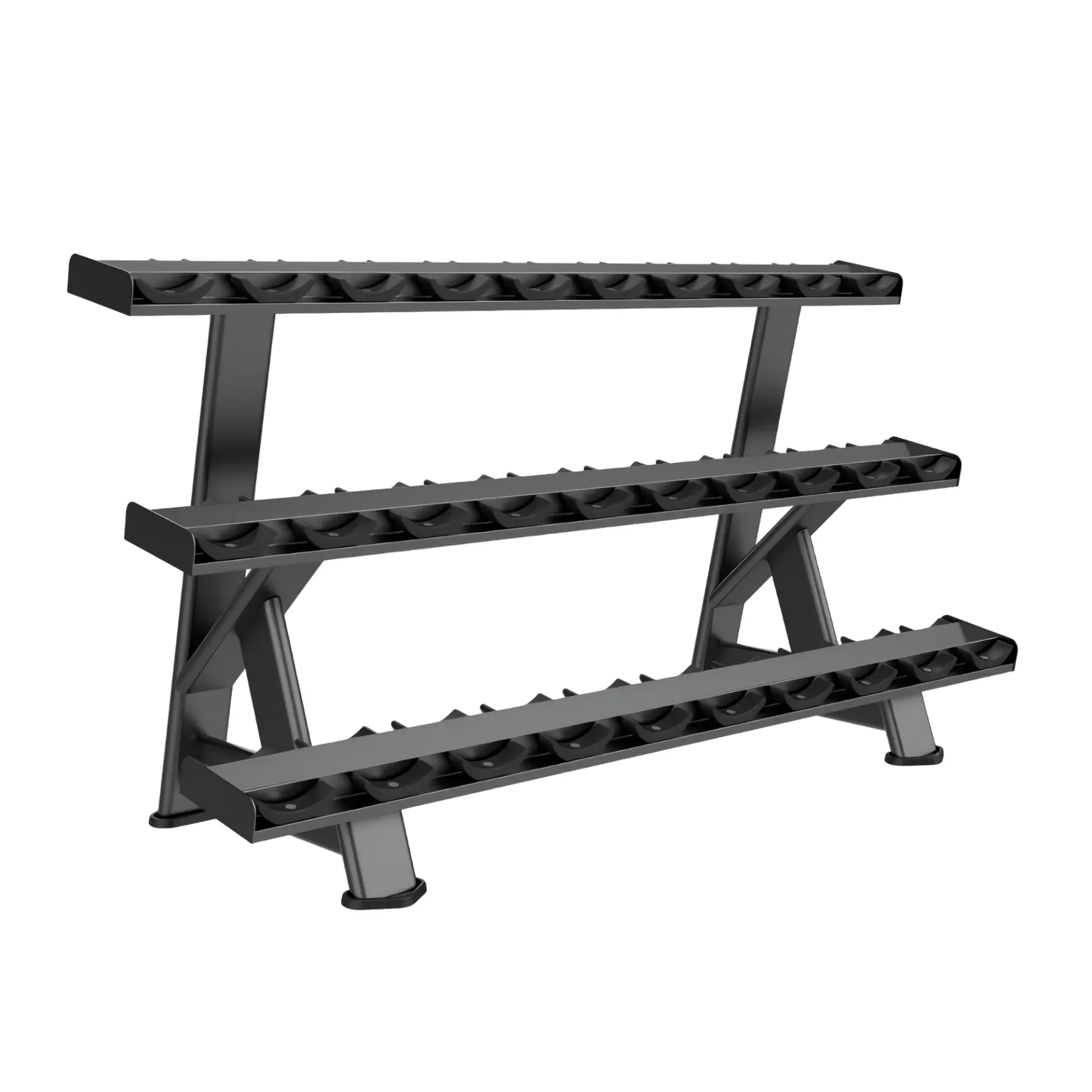 Soporte para mancuernas de 3 niveles K6 Professional Force Pro