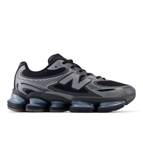 [U2000EA-D-10.5] Zapato Lifestyle New Balance Abzorb 2000 (GRIS/NEGRO, 10.5)