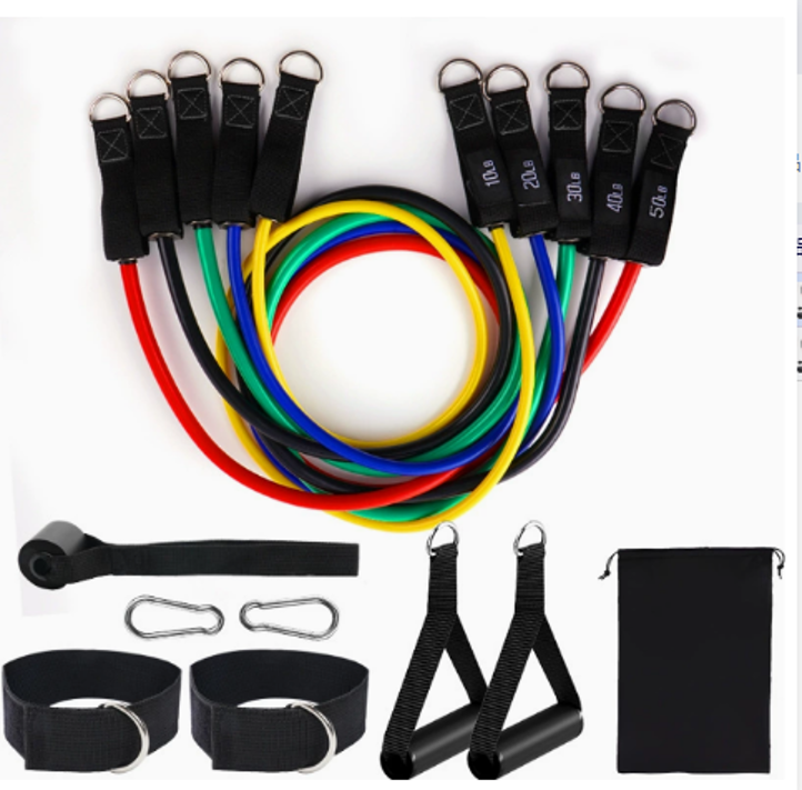Set de Bandas Tubulares con Gancho y Accesorios K6