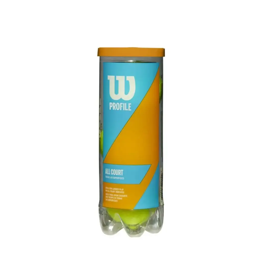 Pelotas de Tenis Wilson Profile All Court Tarro 3P