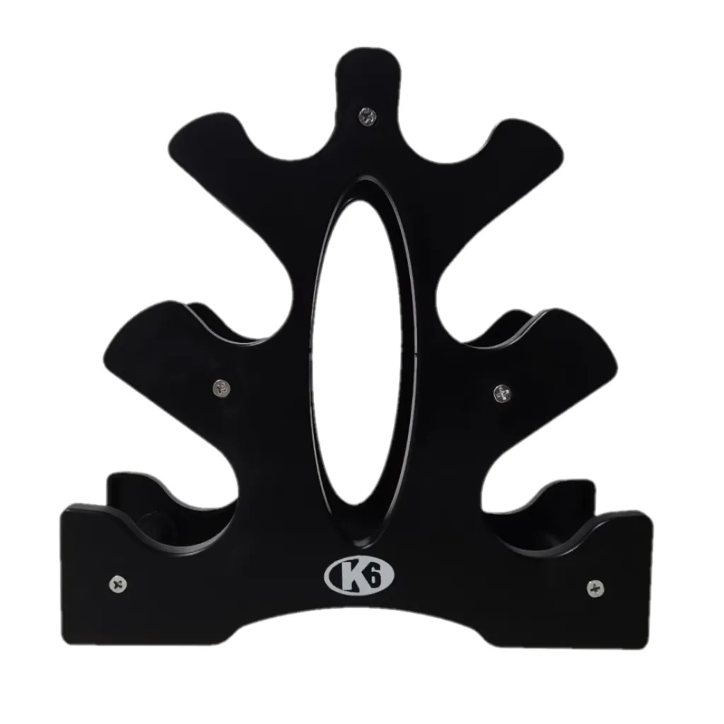 Soporte Para Mancuernas De Vinilo Y Neopreno K6