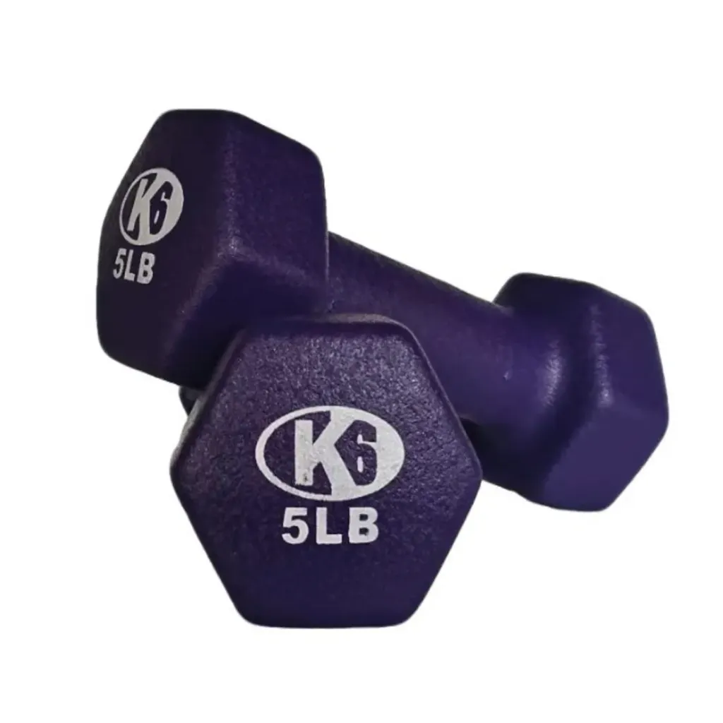 [66868] Mancuerna K6 de Neopreno 5LB