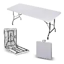 Mesa Plegable Rectangular 180cm Ecology Portátil Multiusos