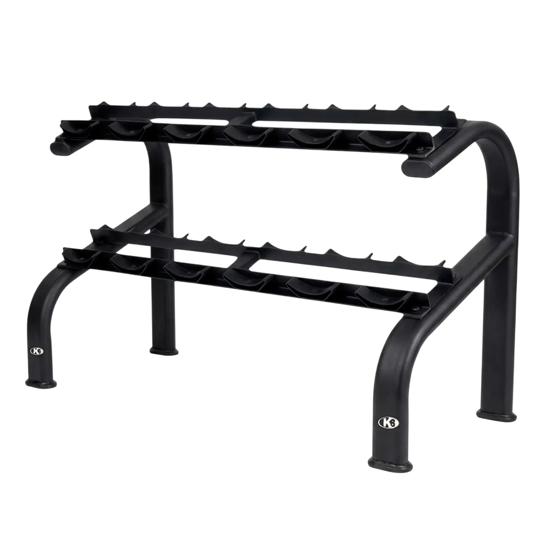 Soporte para Mancuernas Hexagonales de 2 Niveles K6 (Kit)