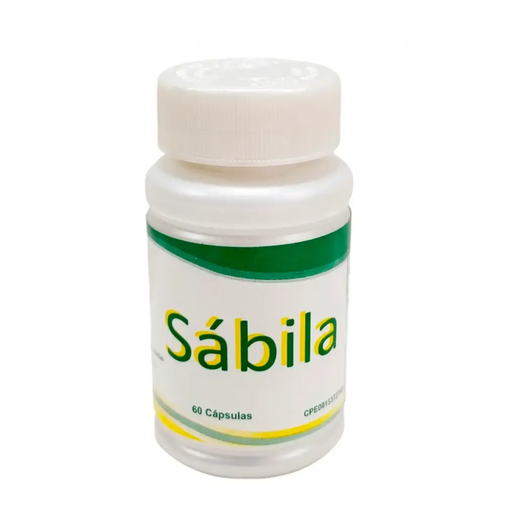 Sabila Aloe Vera Laboratorios Baron's 300mg 60 Cápsulas