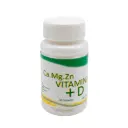 Calcio Magnesio Zinc + Vitamina D Laboratorios Baron's 60 Tabletas