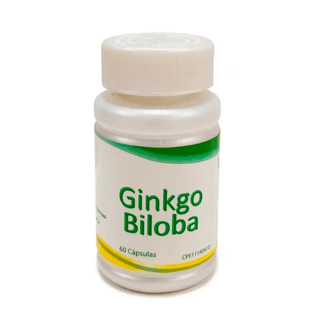 Ginkgo Biloba Laboratorios Baron's Puro Memoria y Concentración 500mg 60 Cápsulas 