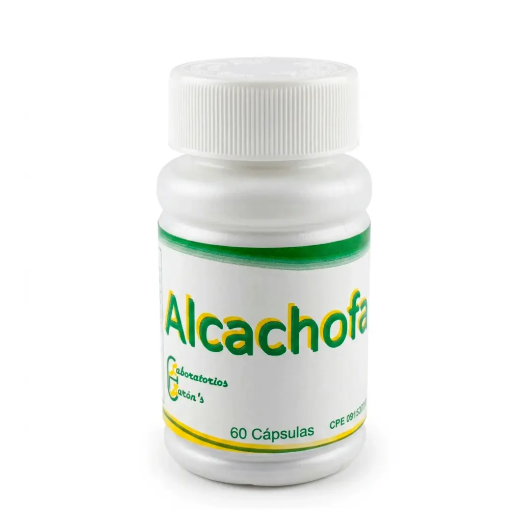 Alcachofa Laboratorios Baron's Diuretico Detox 300mg 60 Cápsulas 