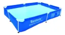 Piscina Rectangular Bestway 1500L con Estructura de Acero Reforzado – Diseño Liso