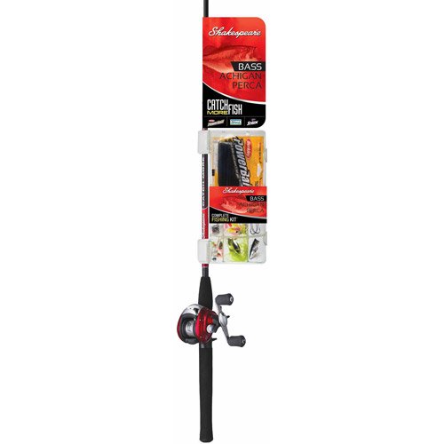 Combo Shakespeare Caña y Carrete Baitcast