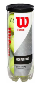 Pelotas de Tenis Wilson Titanium x3