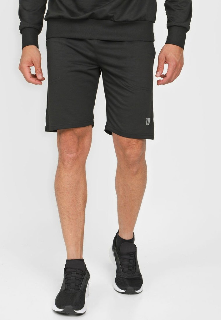 Pantaloneta Wilson French Terry  79514 Negro
